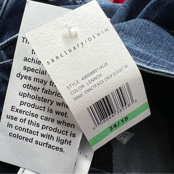 Sanctuary Kick Crop Jeans - Picture 8 of 8